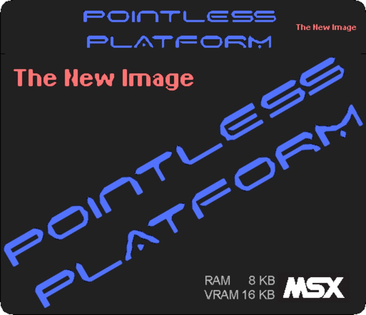 Pointless Platform Cover
