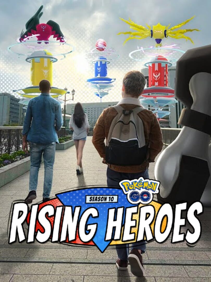 Portada de Pokémon Go: Rising Heroes