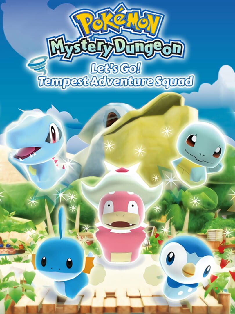 Capa de Pokémon Mystery Dungeon: Let's Go! Tempest Adventure Squad