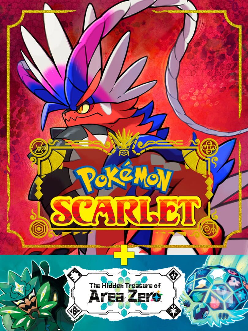 Copertina di Pokémon Scarlet + The Hidden Treasure of Area Zero