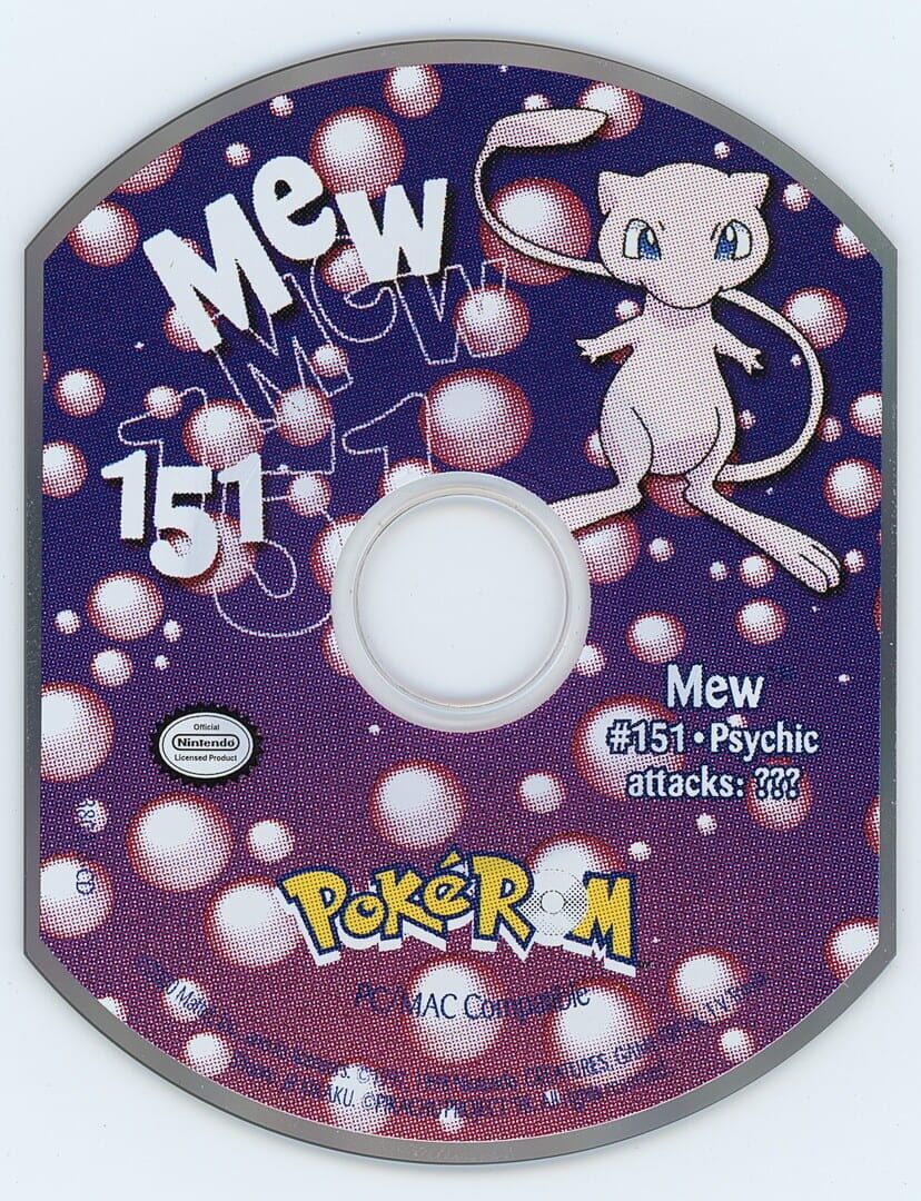 Couverture de PokéROM: Mew