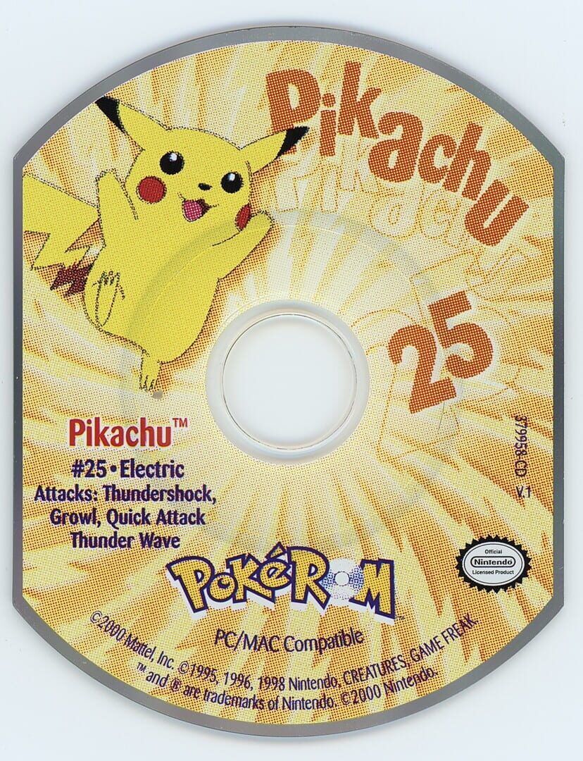 Couverture de PokéROM: Pikachu