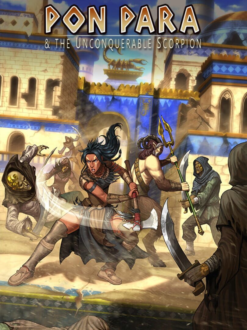 Pon Para and the Unconquerable Scorpion Cover