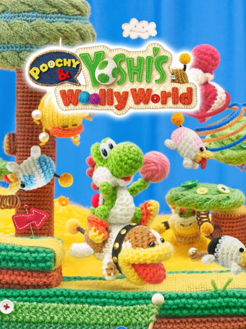 Poochy & Yoshi's Woolly World カバー