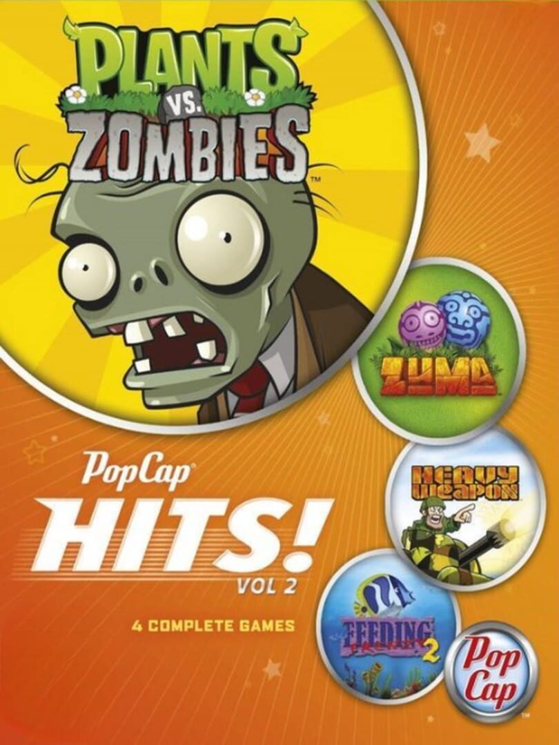 Capa de PopCap Hits! Vol 2