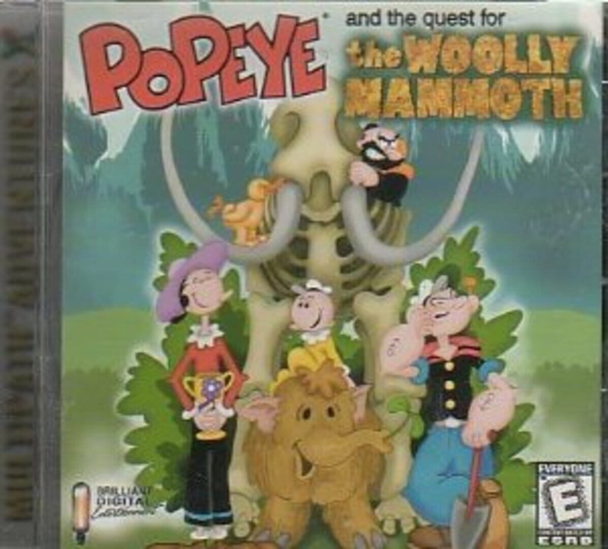 Popeye and the Quest for the Woolly Mammoth カバー