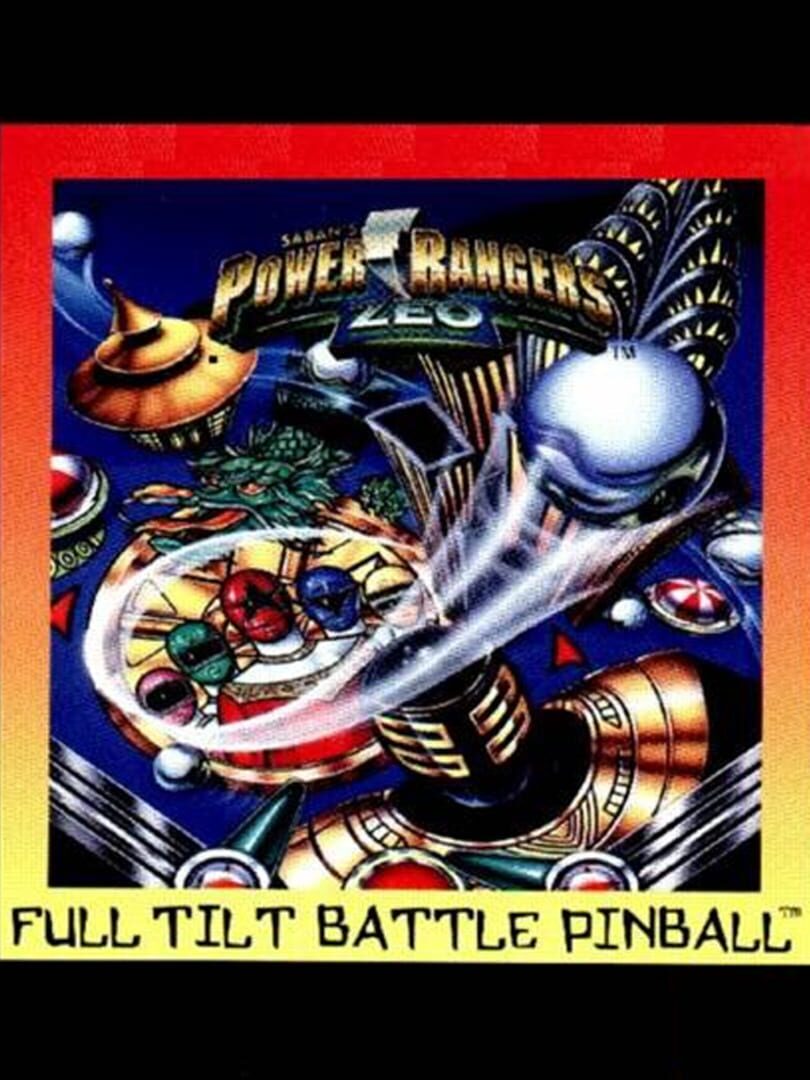 Power Rangers Zeo - Full Tilt Battle Pinball Kapağı