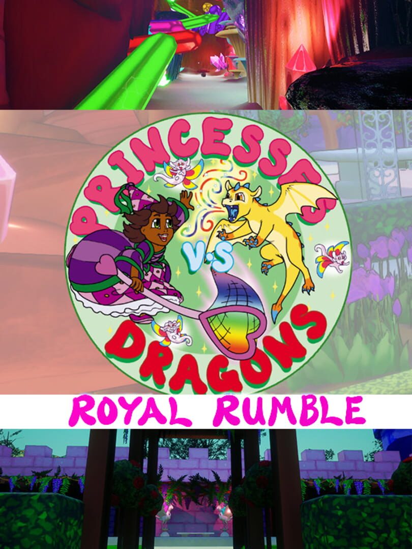 Couverture de Princesses vs Dragons: Royal Rumble