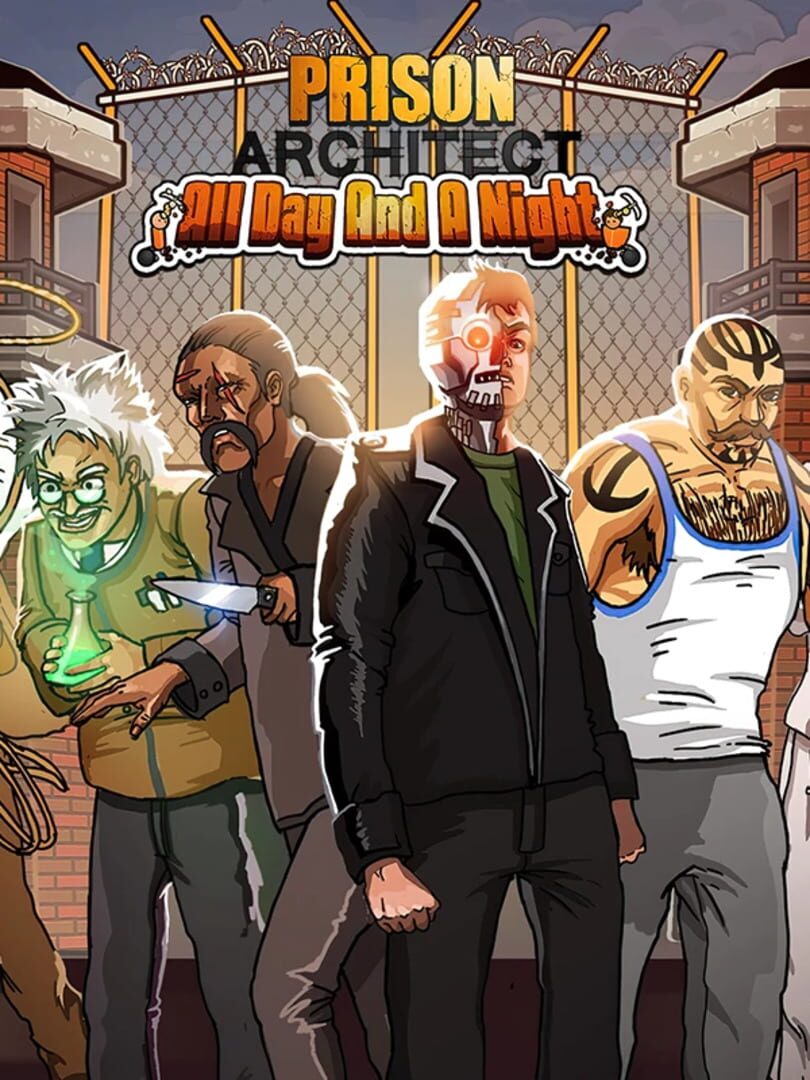 Prison Architect: All Day and a Night Cover