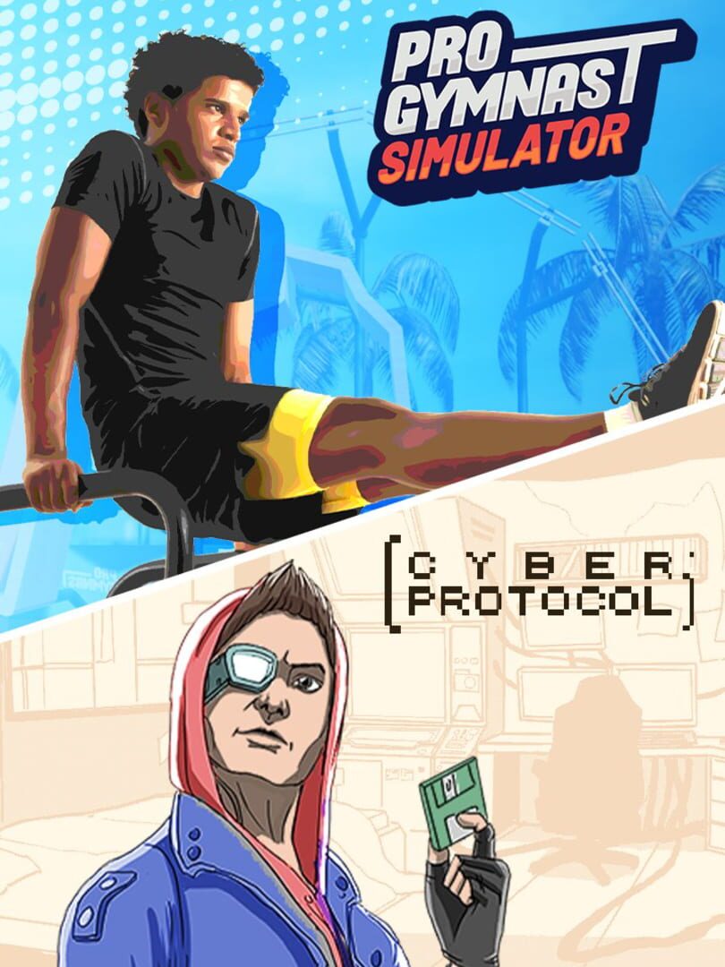 Copertina di Pro Gymnast Simulator + Cyber Protocol