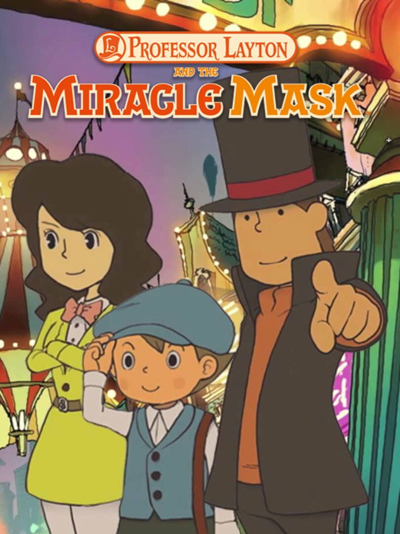 Professor Layton and the Miracle Mask Cover