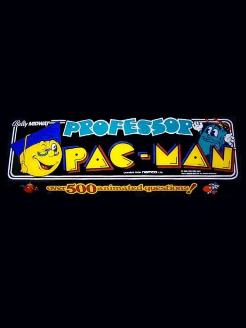 Couverture de Professor Pac-Man