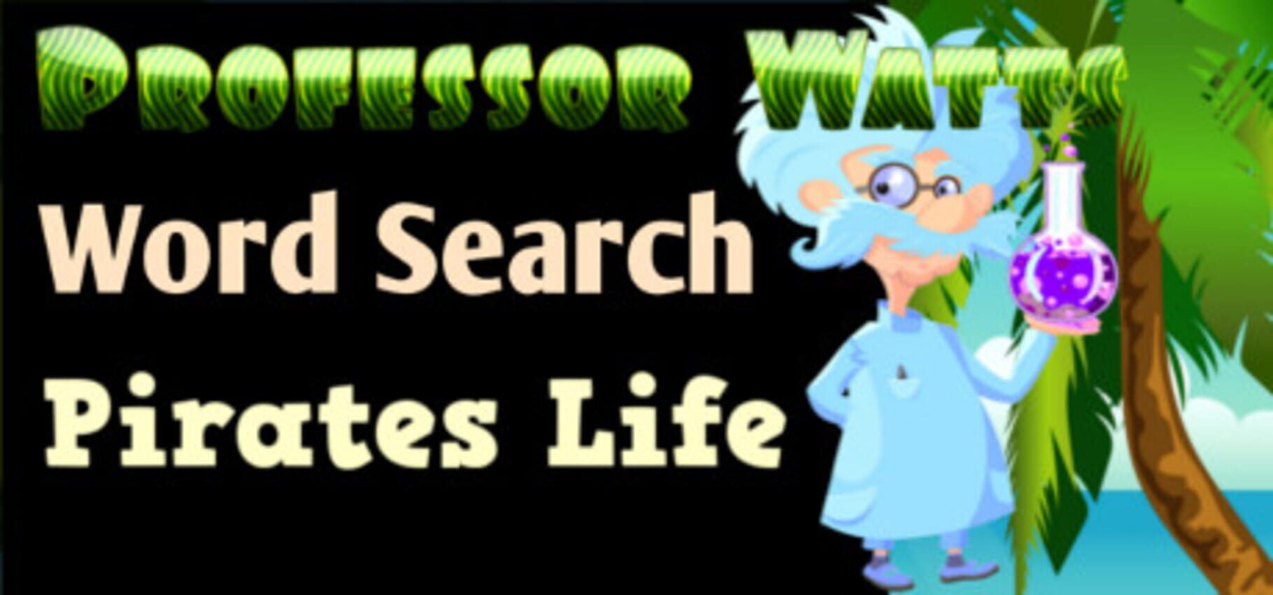 Professor Watts Word Search: Pirates Life カバー