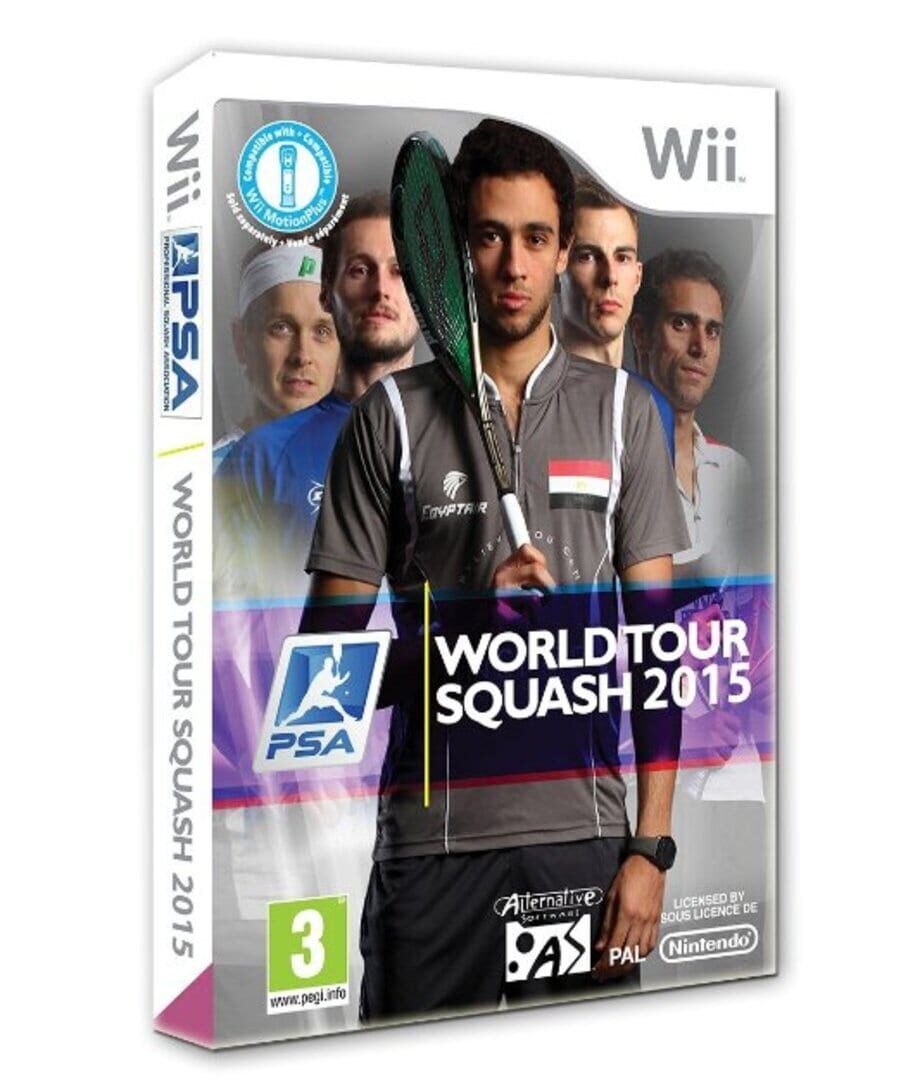 PSA World Tour Squash 2015 Kapağı