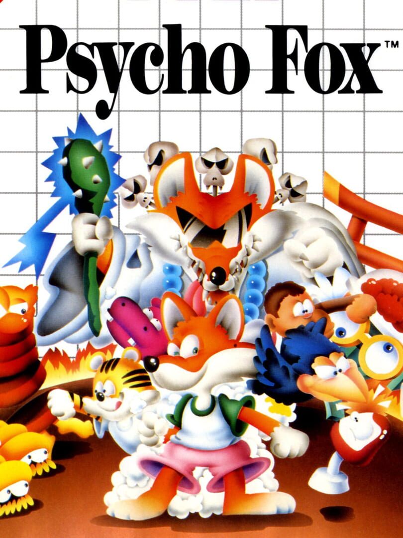 Couverture de Psycho Fox