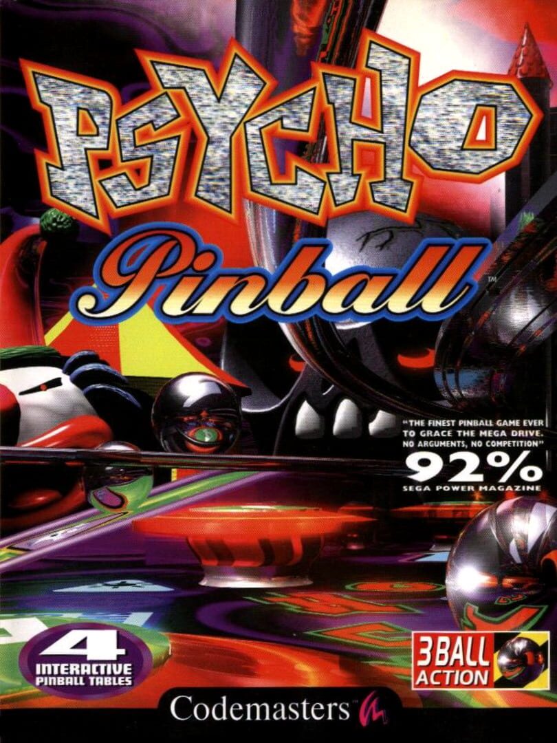 Psycho Pinball Kapağı