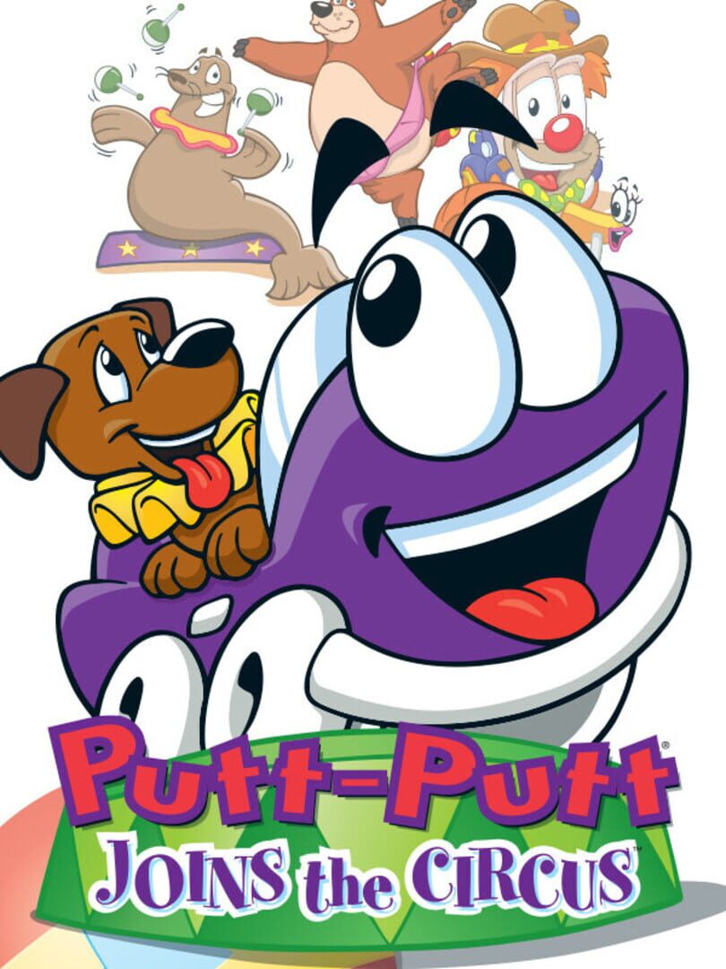 Putt-Putt Joins the Circus カバー