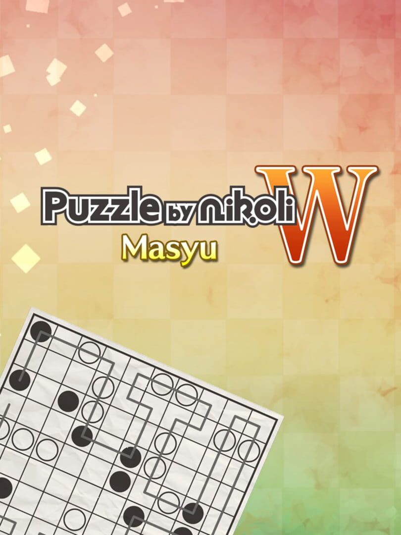 Puzzle by Nikoli W Masyu カバー