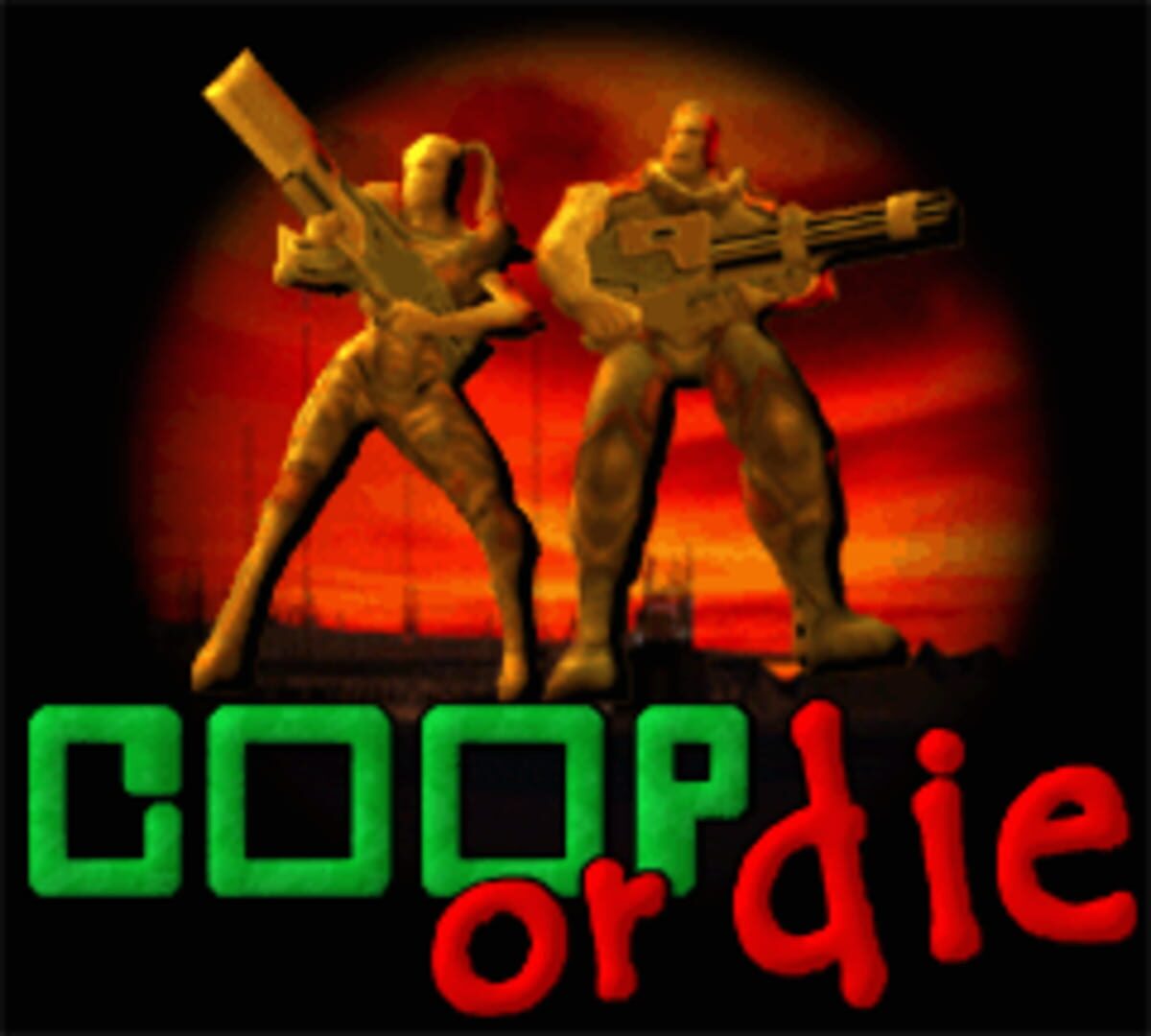 Quake 2: Co-Op or Die! Cover