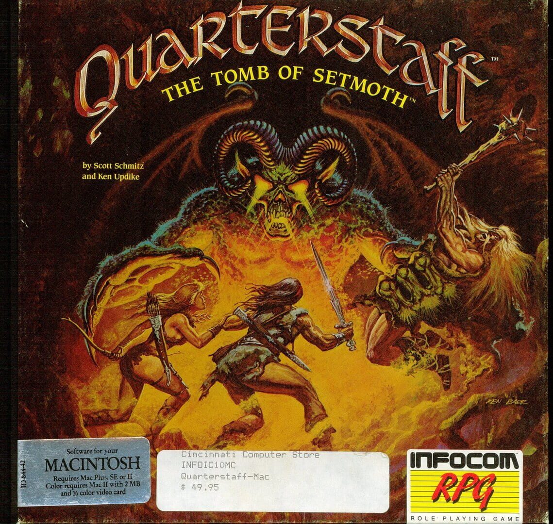 Copertina di Quarterstaff: The Tomb of Setmoth