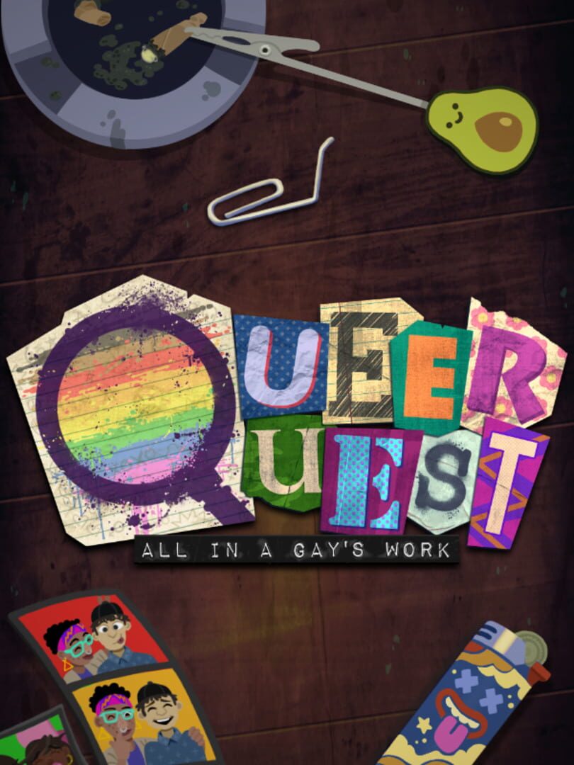 Queer Quest: All in a Gay's Work カバー