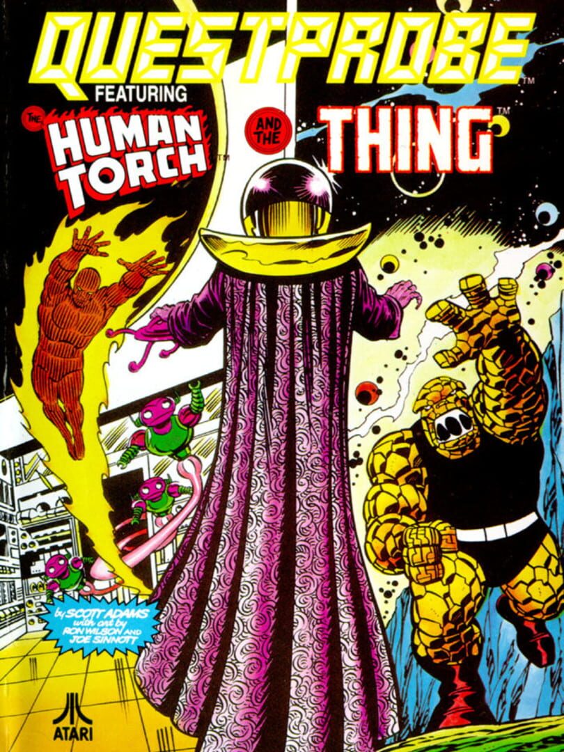 Portada de Questprobe featuring Human Torch and the Thing