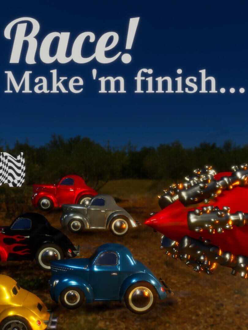 Copertina di Race! Make 'm finish...