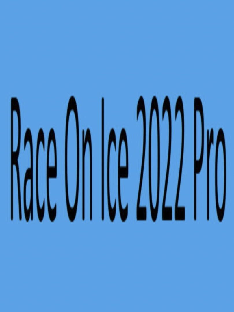 Couverture de Race on Ice 2022 Pro