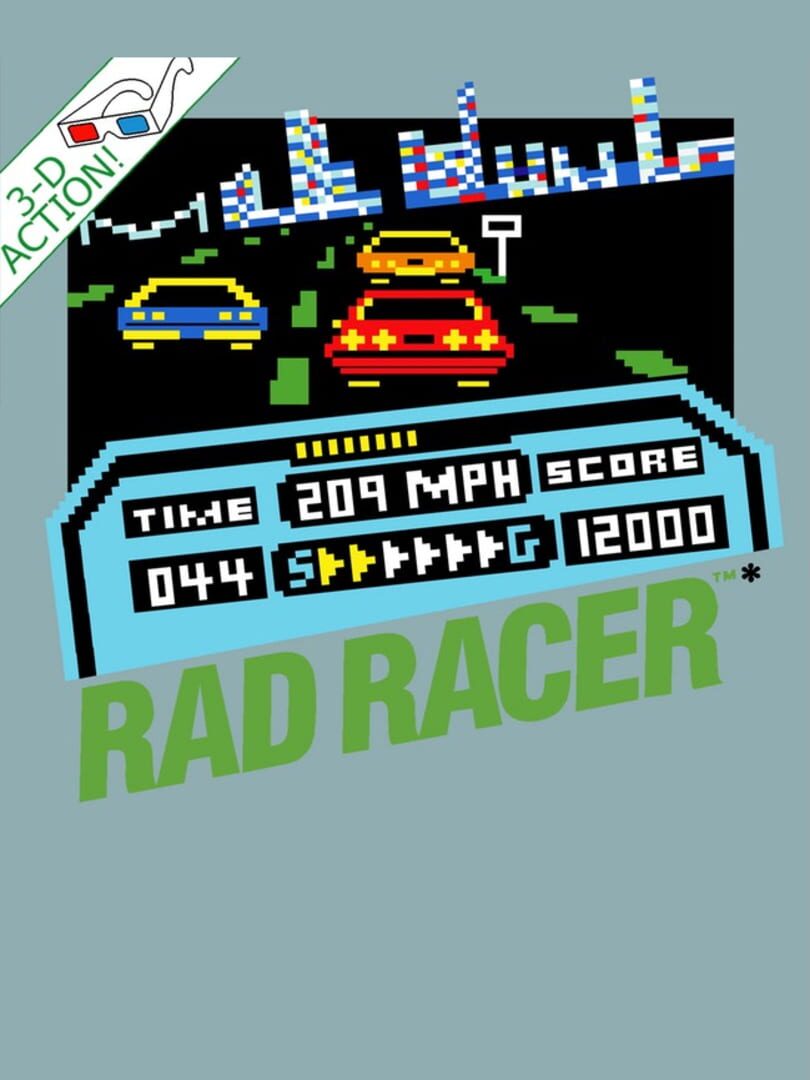 Copertina di Rad Racer