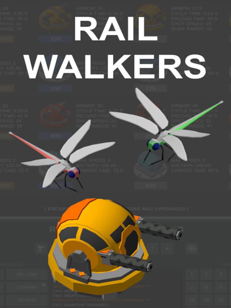 Copertina di Rail Walkers