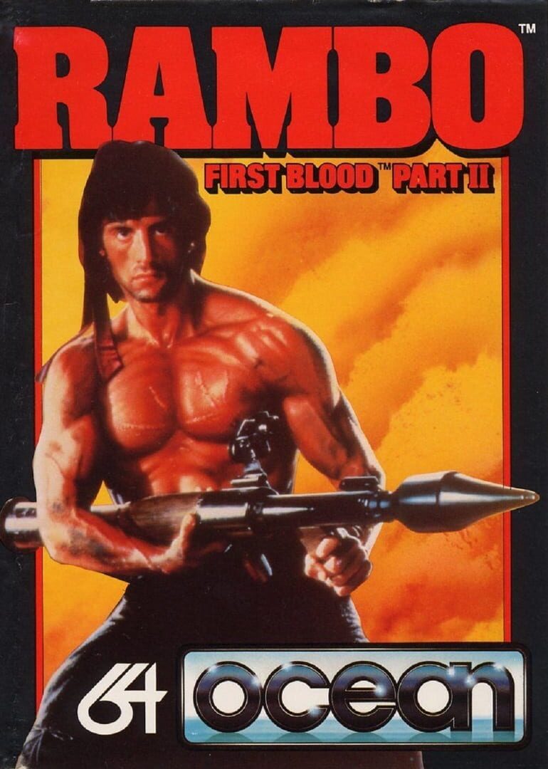 Capa de Rambo: First Blood Part II