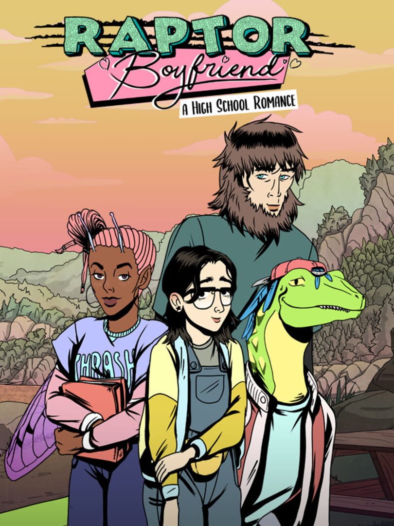 Couverture de Raptor Boyfriend: A High School Romance