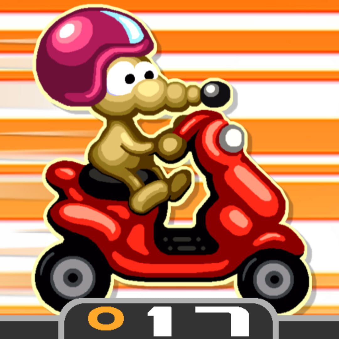 Rat on a Scooter XL Cover