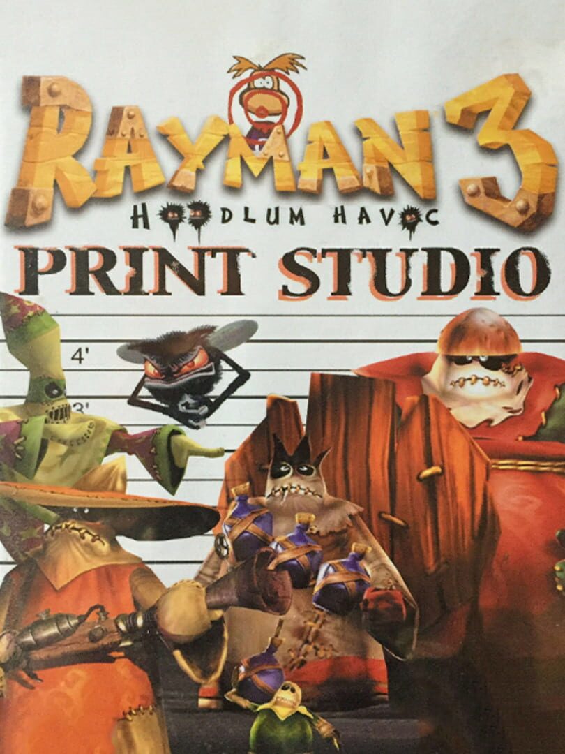 Capa de Rayman 3: Hoodlum Havoc Print Studio