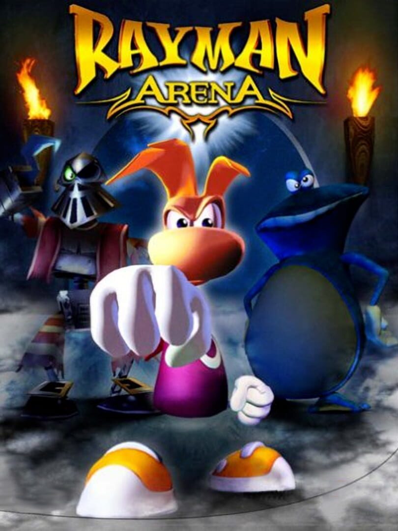 Portada de Rayman Arena
