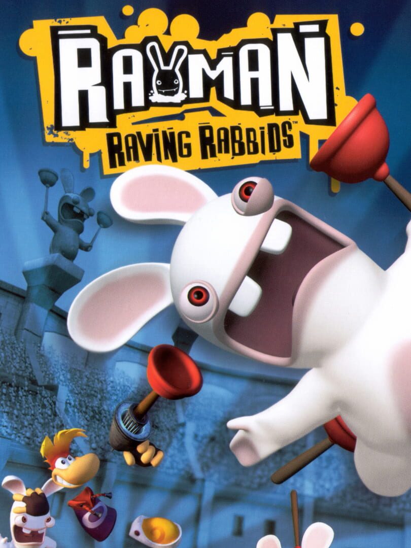 Rayman Raving Rabbids Cover