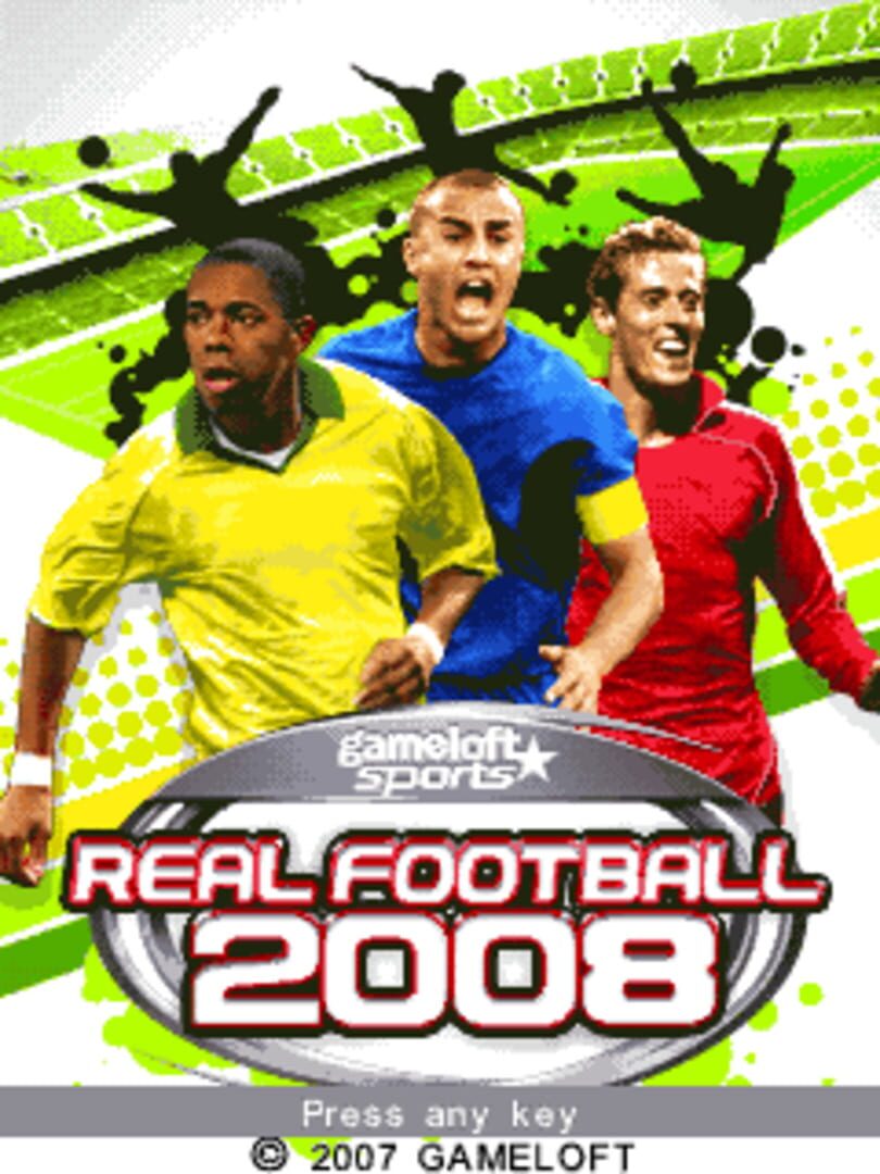 Capa de Real Football 2008