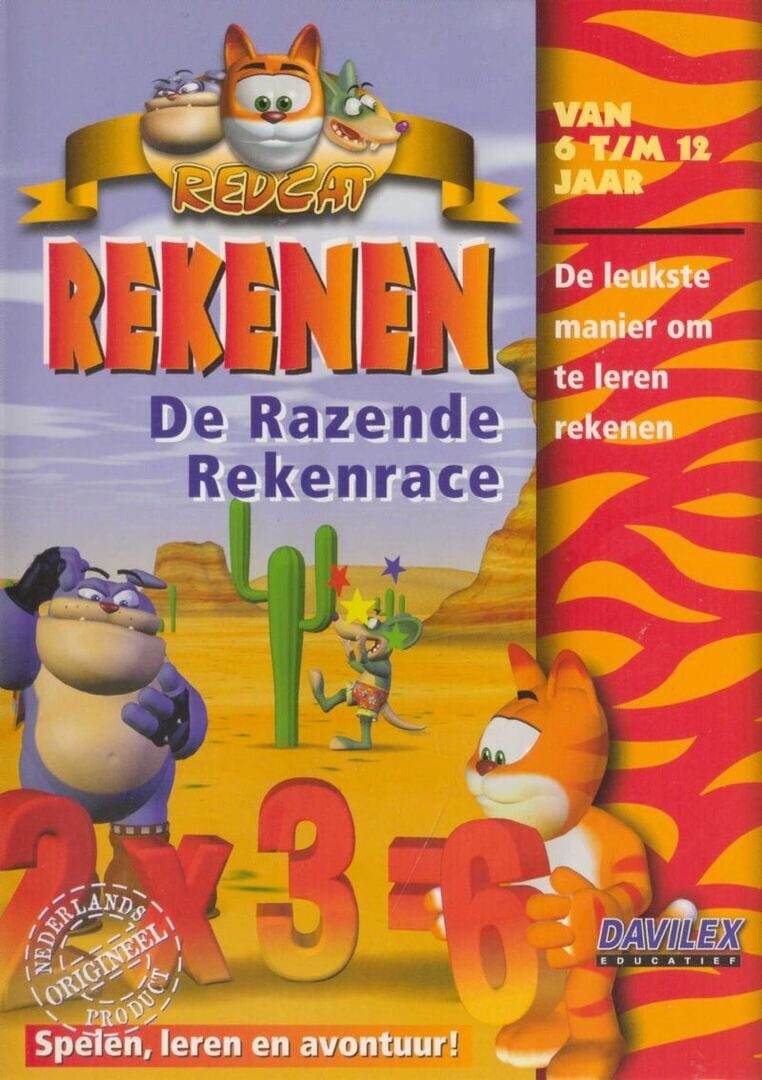 Copertina di RedCat: De Razende Rekenrace
