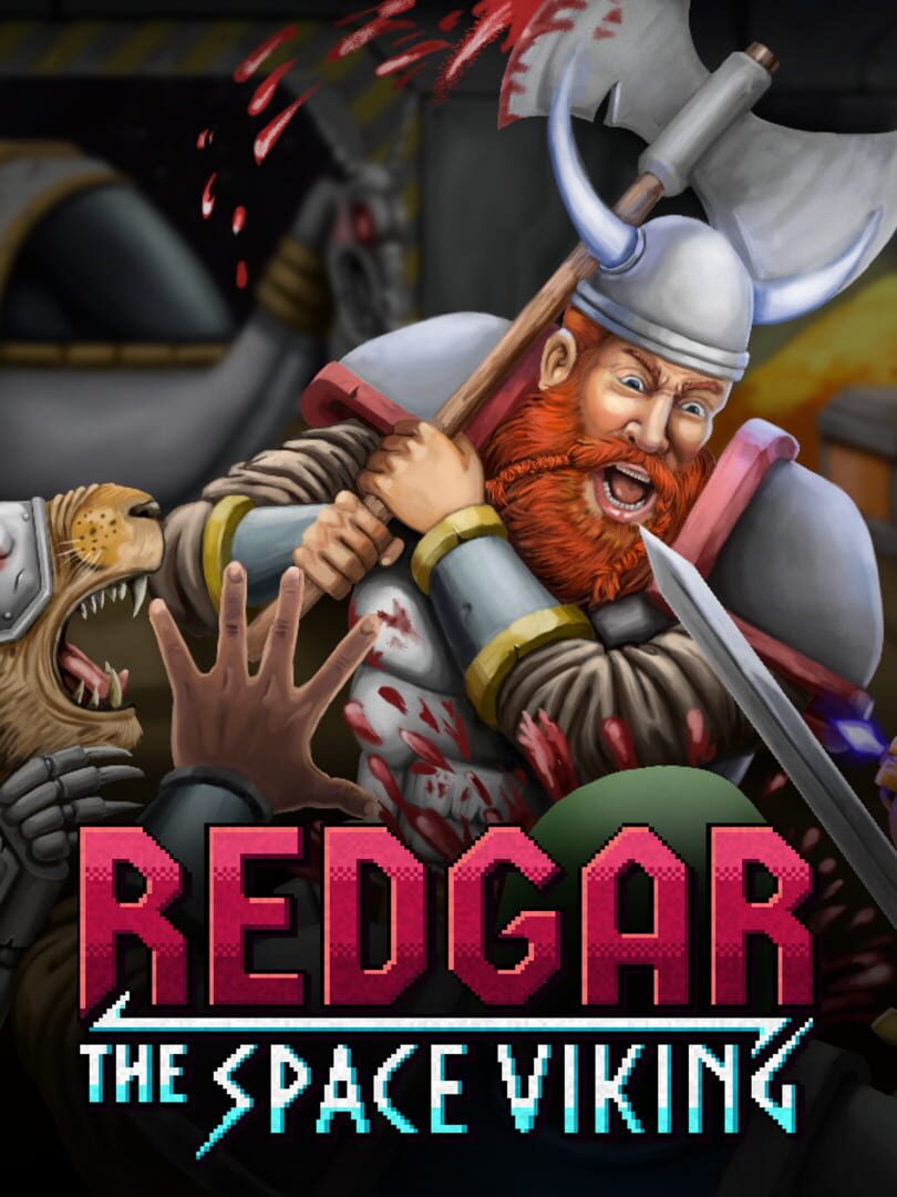 Copertina di Redgar: The Space Viking