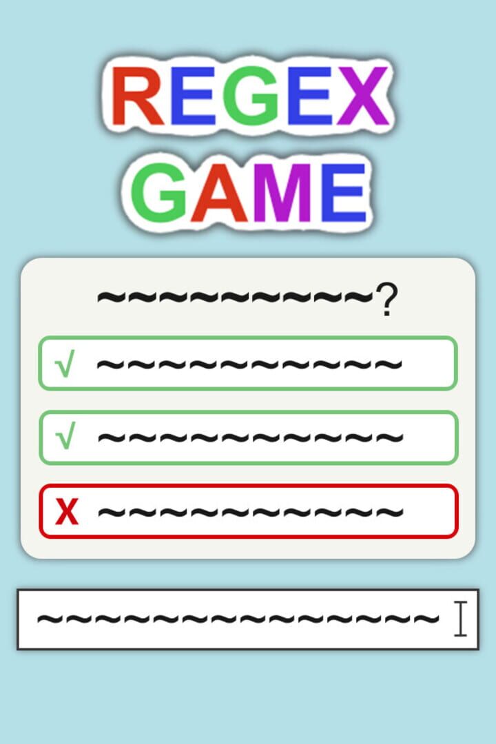 Portada de Regex Game