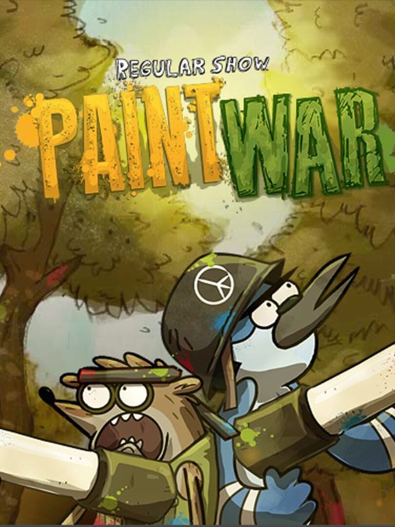 Regular Show: Paint War 커버