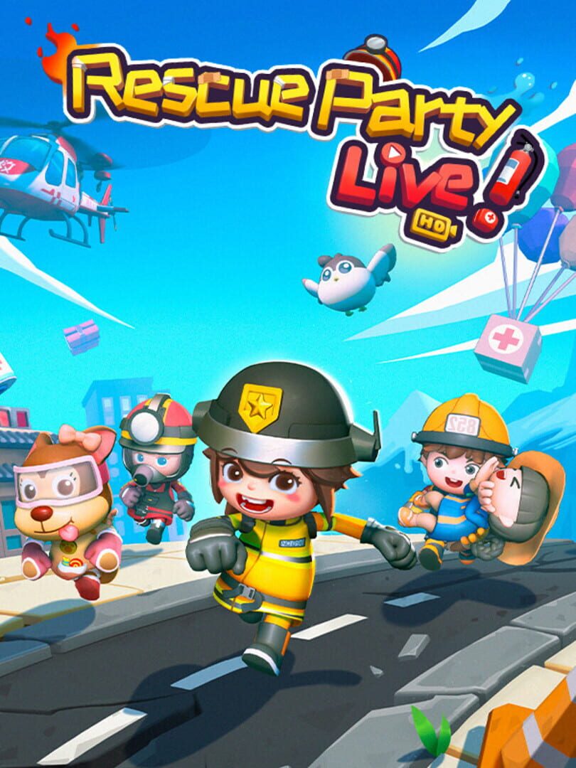Portada de Rescue Party: Live!