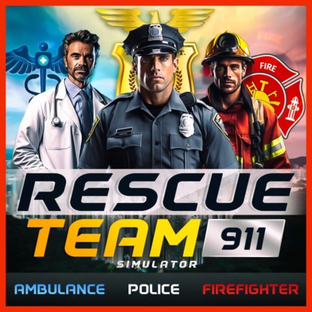 Copertina di Rescue Team 911 Simulator: Ambulance, Police, Firefighter
