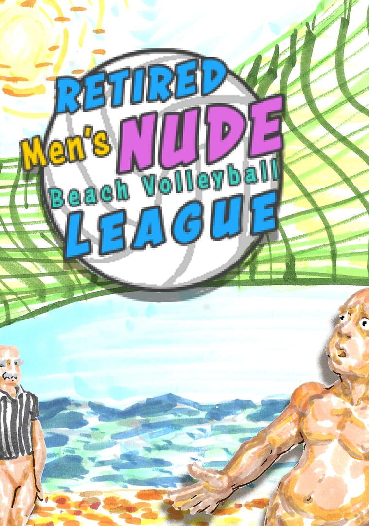 Retired Men's Nude Beach Volleyball League Cover