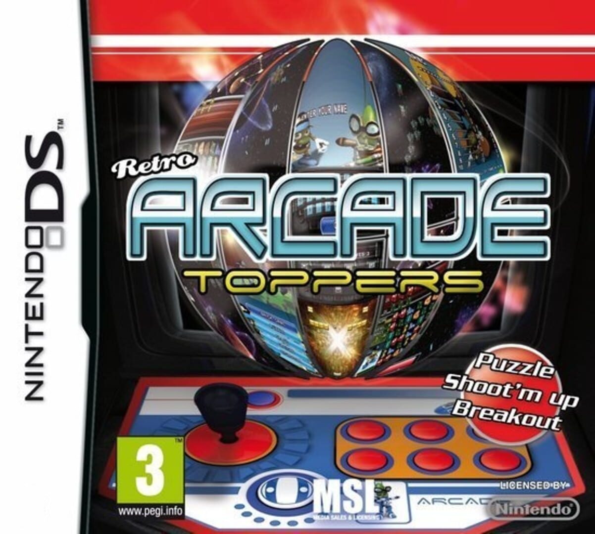 Portada de Retro Arcade Toppers