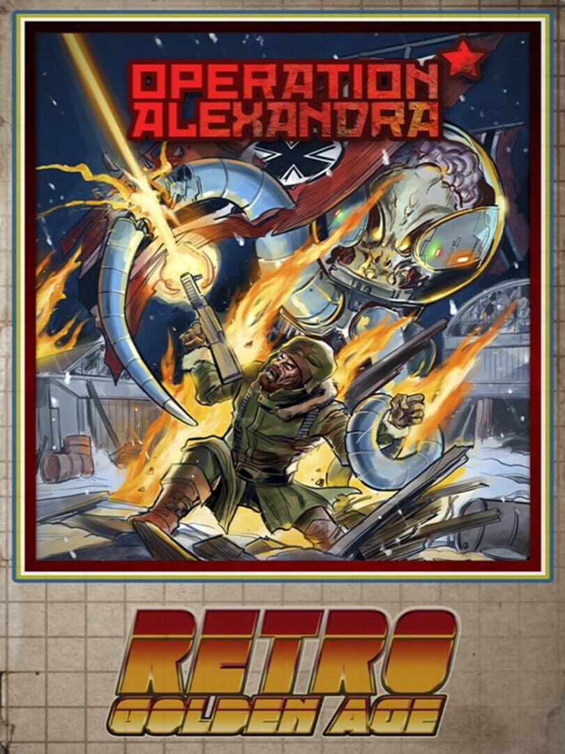 Capa de Retro Golden Age: Operation Alexandra