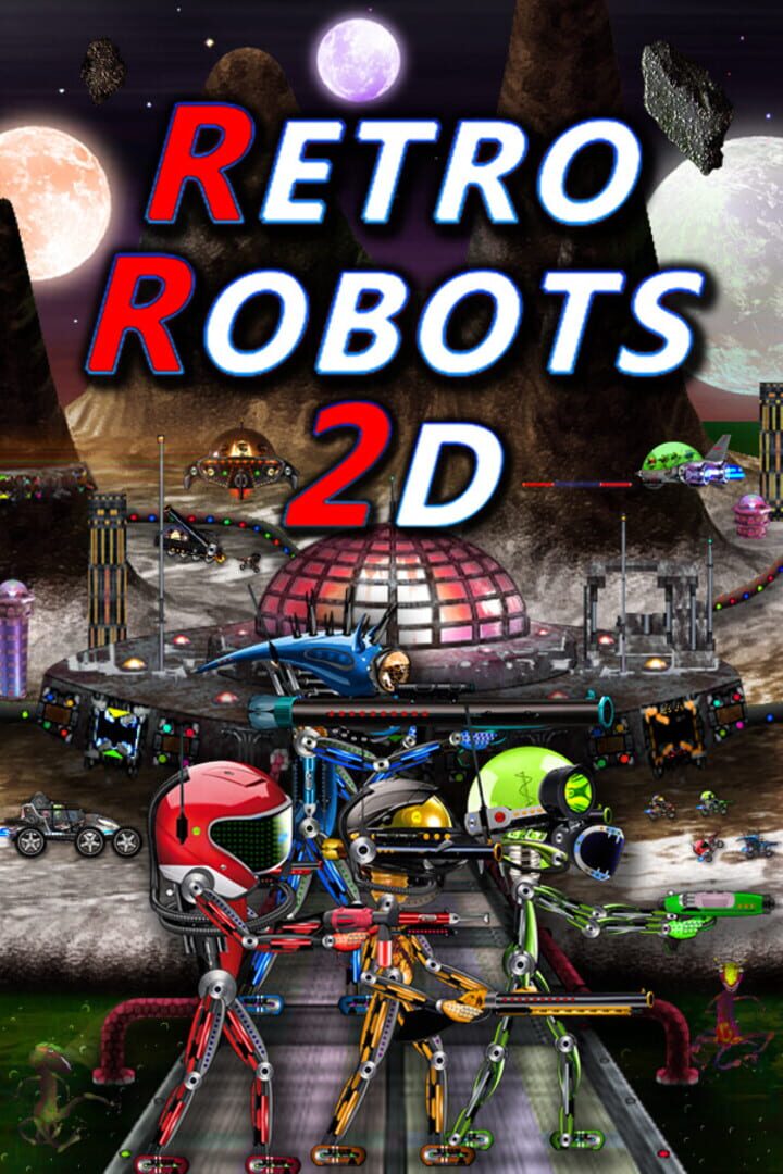 Copertina di Retro Robots 2D