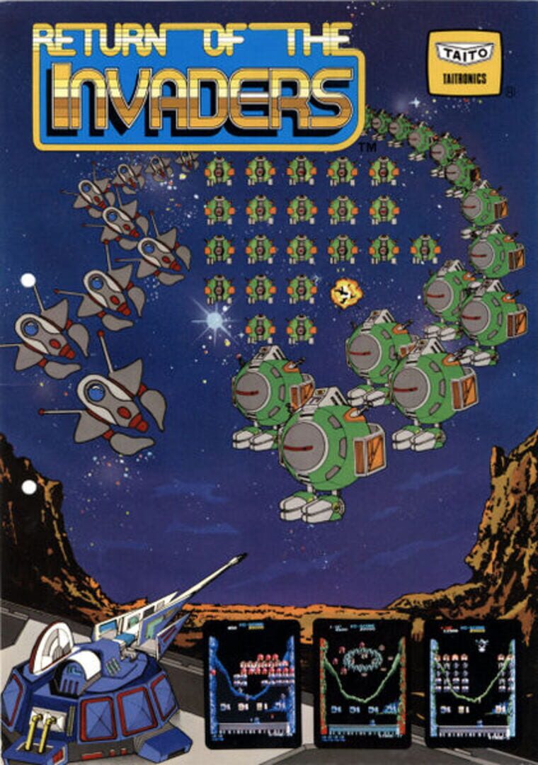 Capa de Return of the Invaders