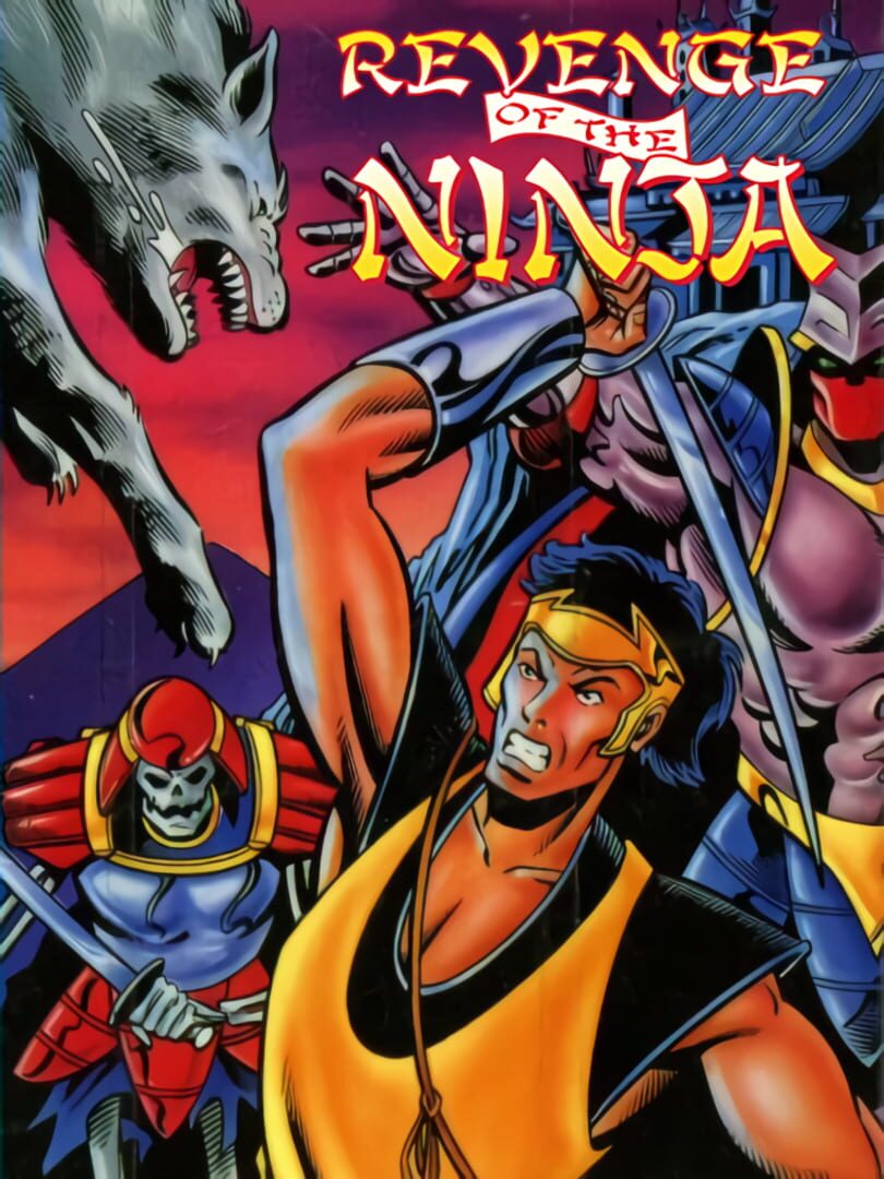 Revenge of the Ninja Kapağı