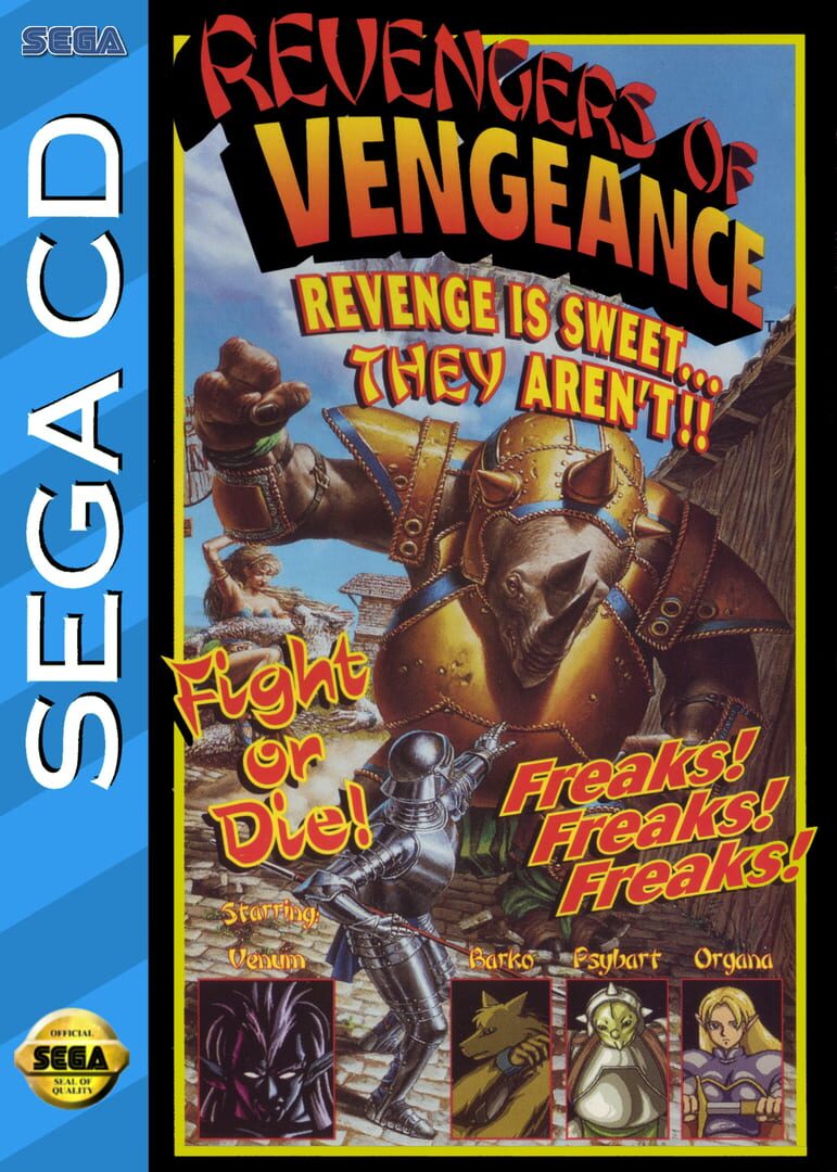 Portada de Revengers of Vengeance